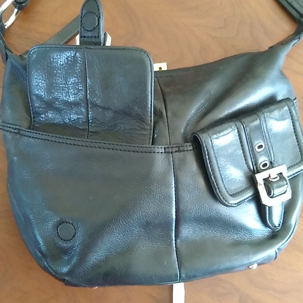 LEATHER HANDBAG - Picture 6 of 9